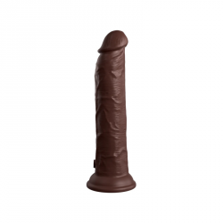King Cock Elite 9 Dual Density Vibrating Silicone Cock w/ Remote