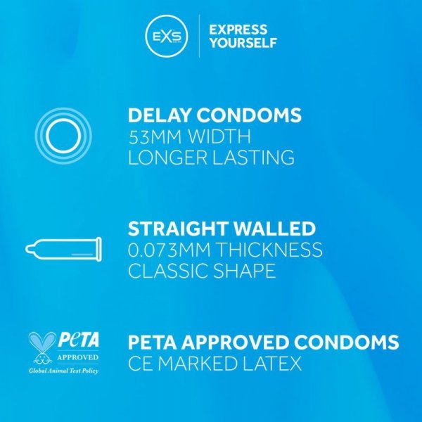 PREZERWATYWY 144 SZT. EXS DELAY