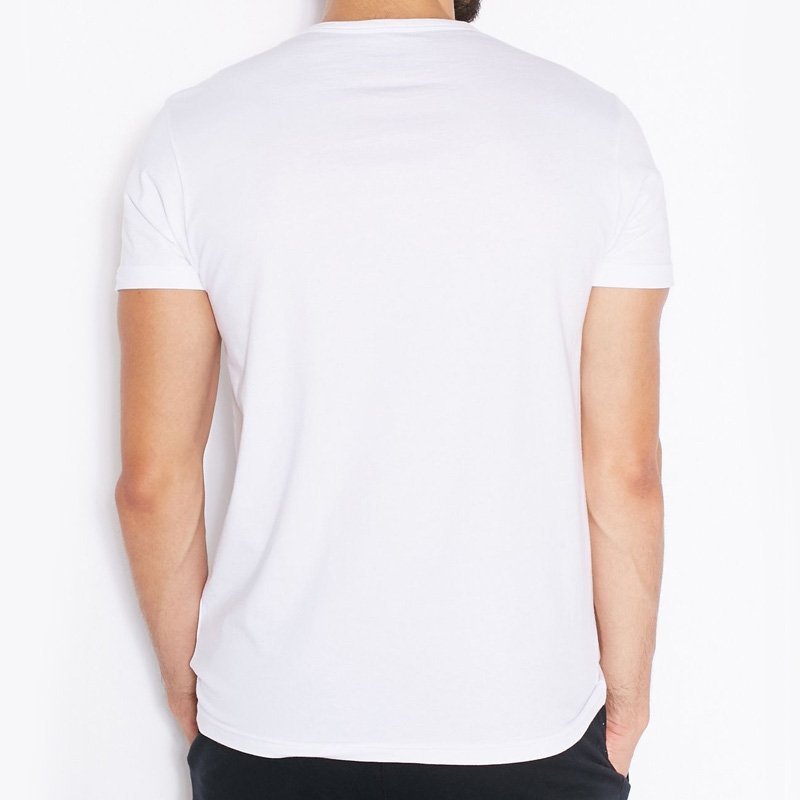 Emporio Armani t-shirt koszulka męska biała