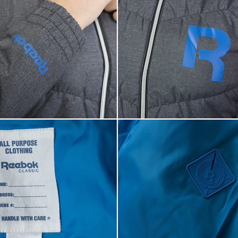 Reebok kurtka damska szara W49498