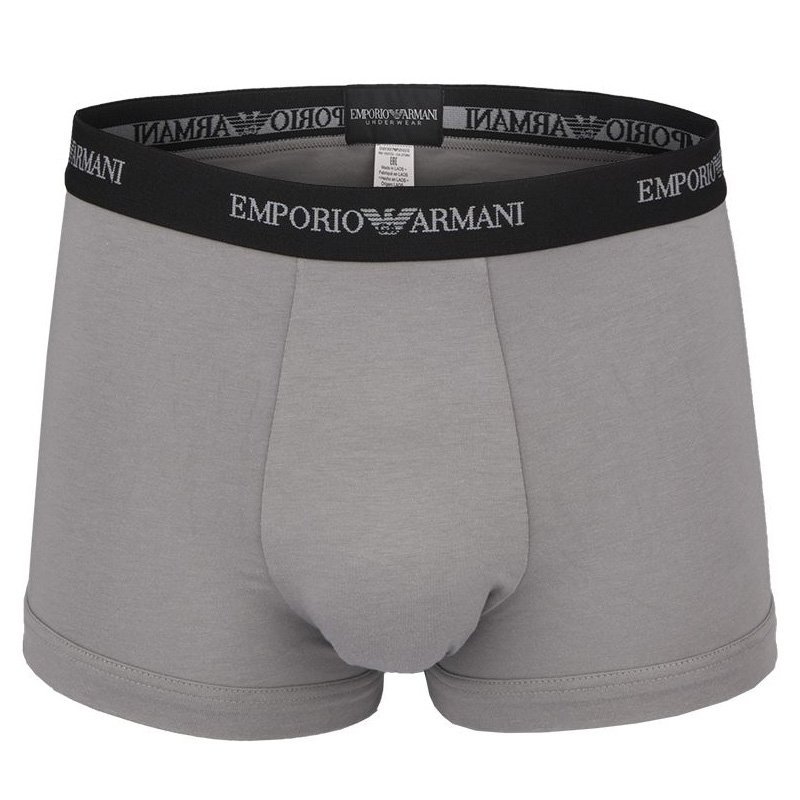 Emporio Armani bokserki majtki męskie Stretch Trunk 3-pack kolory