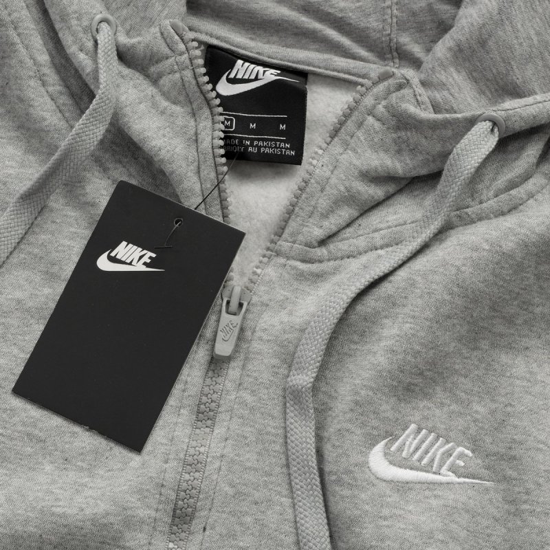 Nike bluza męska szara kaptur 804389-063