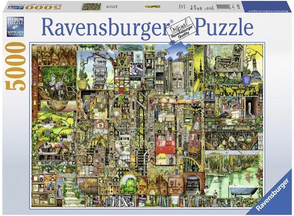 Puzzle 5000 Ravensburger 17430 Dziwaczne Miasto