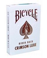Karty Bicycle MetalLuxe Crimson