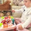 WOOPIE Gra Zręcznościowa Łowienie Ryb Interaktywny Stolik Różowy