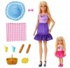 Mattel Lalka Barbie Rodzina i przyjaciele siostry na pikniku