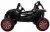 Buggy SuperStar dla dzieci Czarny + MP4 + Napęd 4x4 + Pilot + Bagażnik + LED + Blokada drzwi