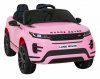 Range Rover Evoque na akumulator dla dzieci Różowy SUV + Pilot