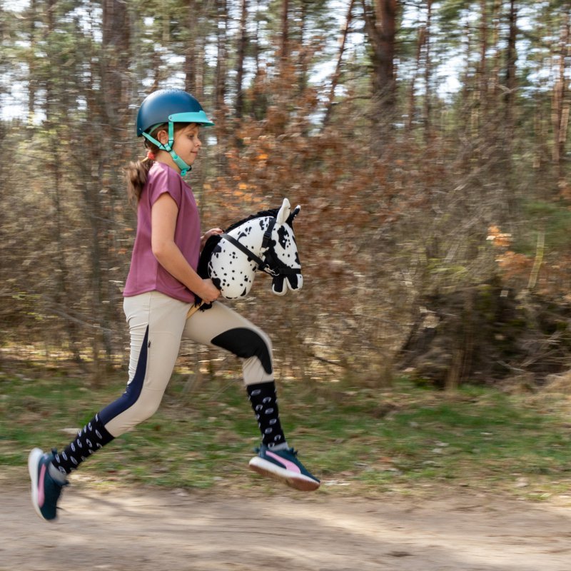 Hobby Horse Skippi - koń na kiju - Karo - srokaty