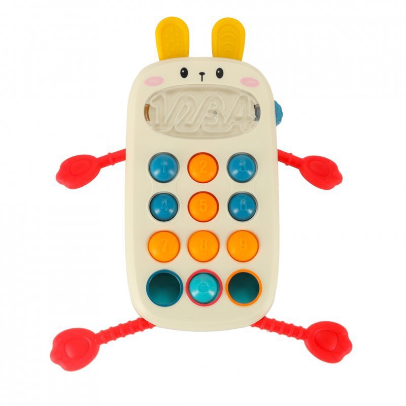 Zabawka sensoryczna gryzak dla niemowląt telefon Bibi-inn