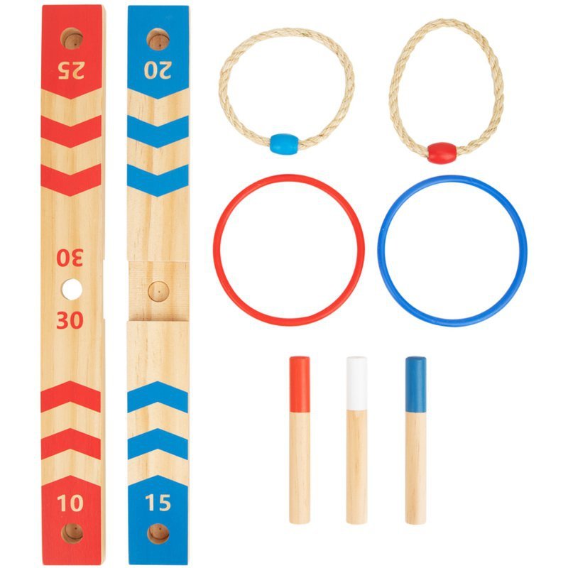 TOOKY TOY  Drewniana Gra Fun Serso Zręcznościowa Ring Cross