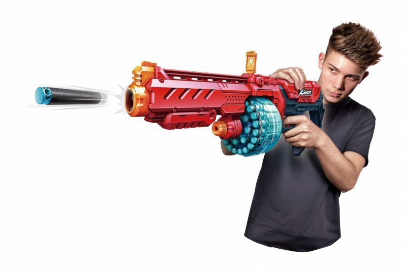 ZURU X-Shot Wyrzutnia Turbo Fire (48 strzałek) pomarańczowa