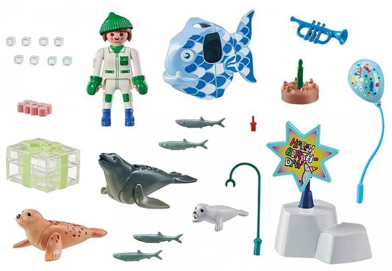 Playmobil Zestaw z figurkami My Life 71448 Karmienie zwierząt