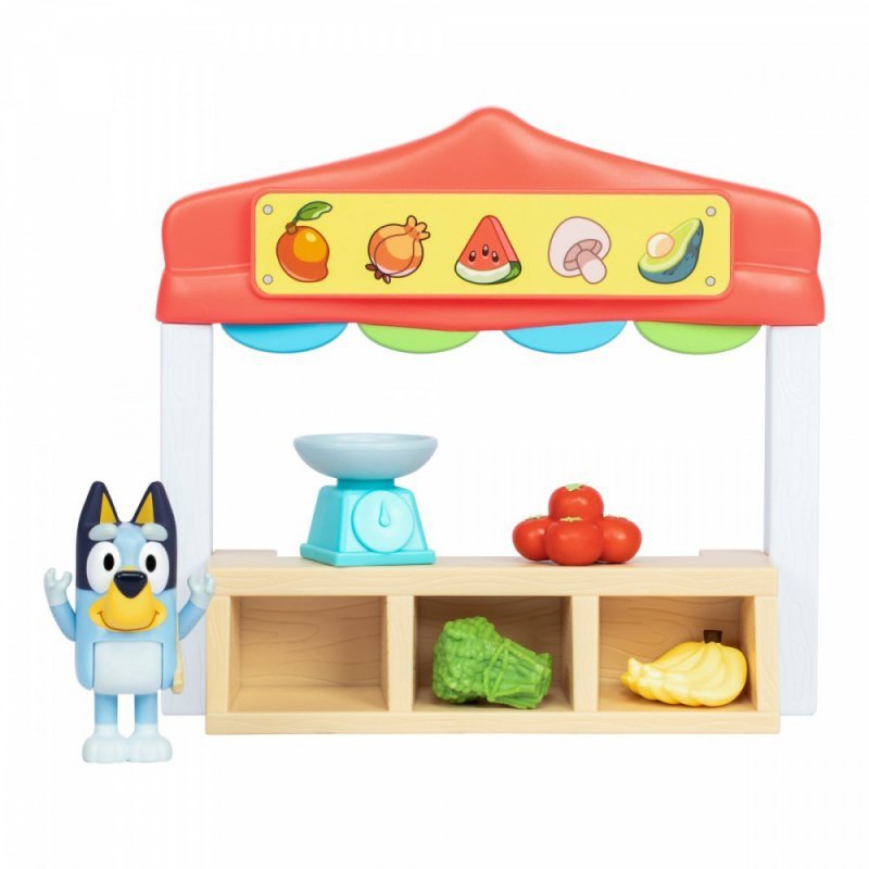 Tm Toys Zestaw figurek Mini Bluey Sklep spożywczy