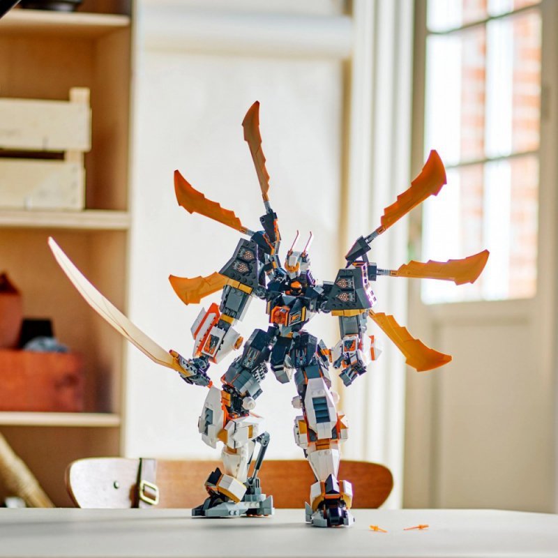 LEGO Klocki Ninjago 71821 Tytanowy smok-mech Cole&#039;a
