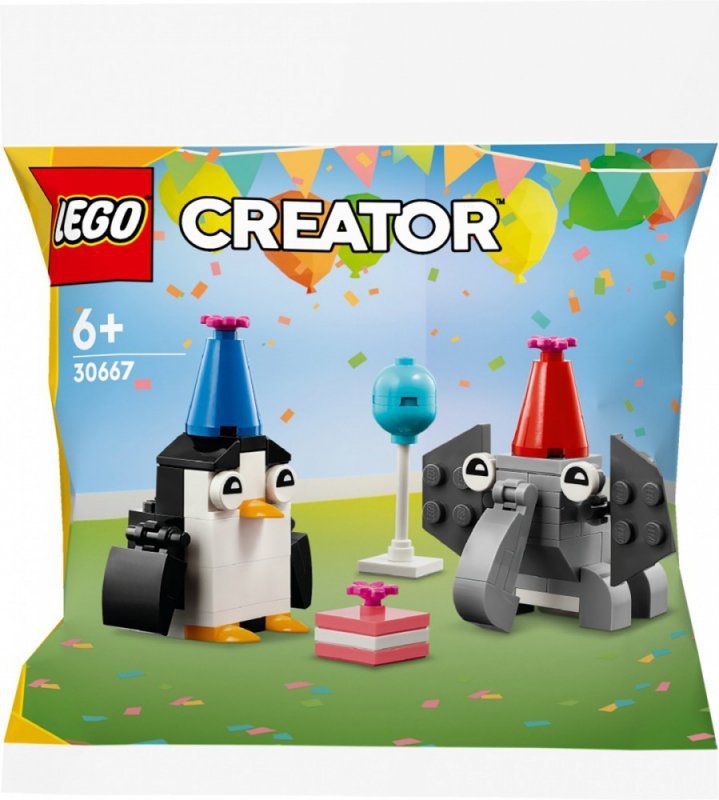 LEGO Klocki Creator 30667 Przyjęcie urodzinowe ze zwierzętami