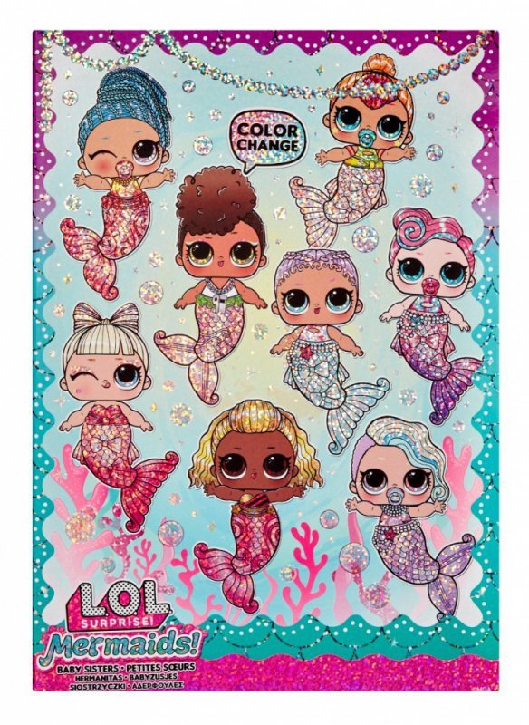 MGA Laleczka L.O.L. Surprise Mermaids Syrenka w kuli niespodzianka