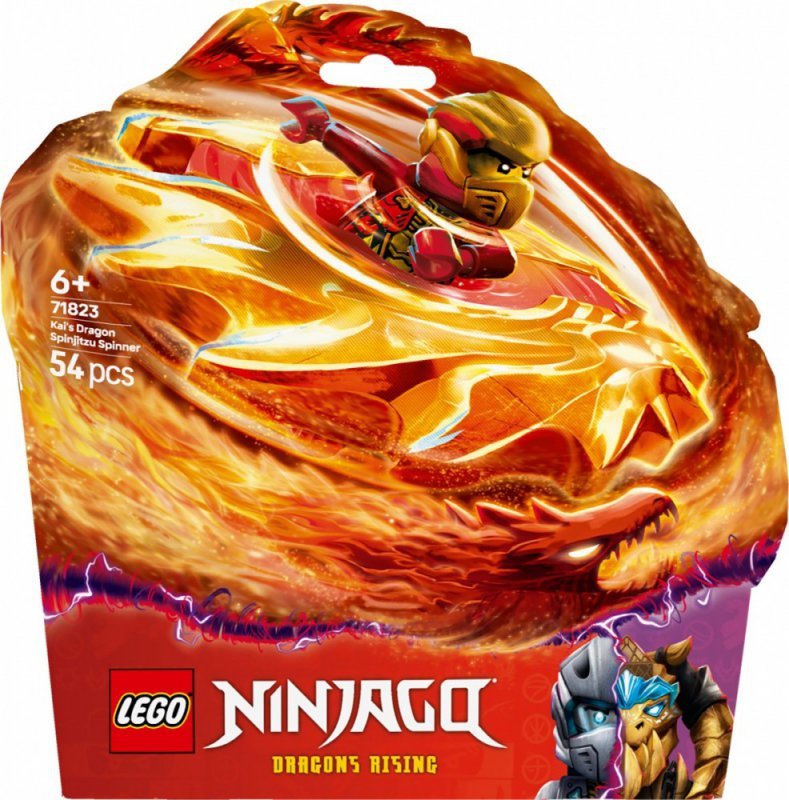 LEGO Klocki Ninjago 71823 Smoczy spinner Spinjitzu Kaia