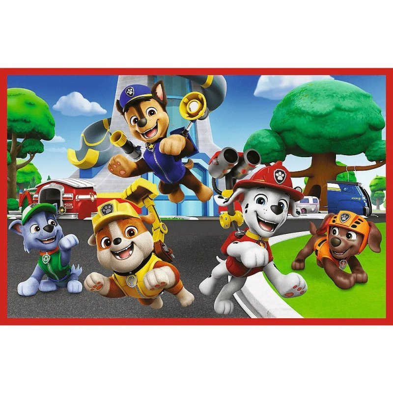 Trefl Puzzle 2x24 elementy Psi Patrol Psi dzień zabaw Paw Patrol