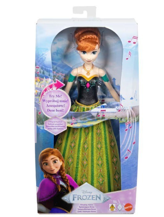Mattel Lalka Frozen Anna