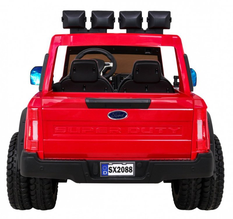 Pojazd Ford Super Duty Czerwony Pickup