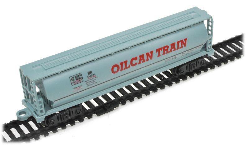 Kolejka Rail King Parowóz + 3 Wagony