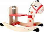 SMALL FOOT Star Rocking Horse - drewniany konik na biegunach