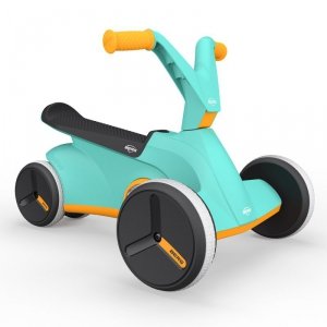 BERG Turkusowy Jeździk GO Twirl Turquoise z grą dla dzieci 10m+