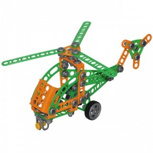 Wader Klocki Konstrukcyjne Mały Wynalazca Helikopter 130 elementów