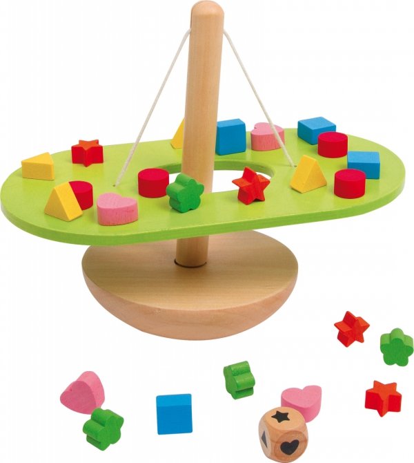 SMALL FOOT gra zręcznościowa balansująca - drewniana równowaga