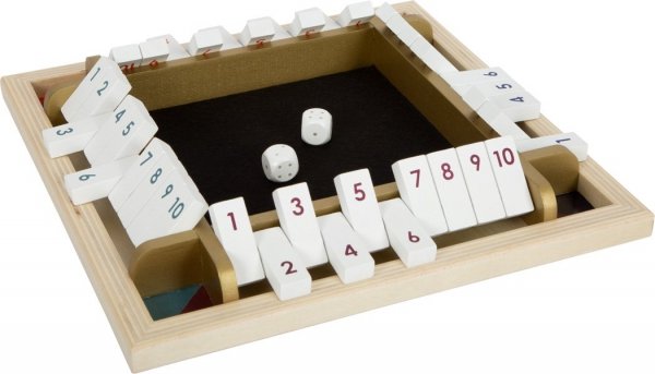 Small Foot Shut the Box Dice Game &quot;Gold Edition&quot; - gra w kości
