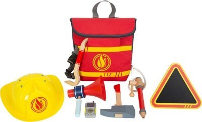 Small Foot Fire Brigade Backpack - plecak straży pożarnej z akcesoriami