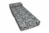 MATERAC TURYSTYCZNY SKŁADANY FOTEL 200x70x15cm - 2 w 1 - ZEBRA
