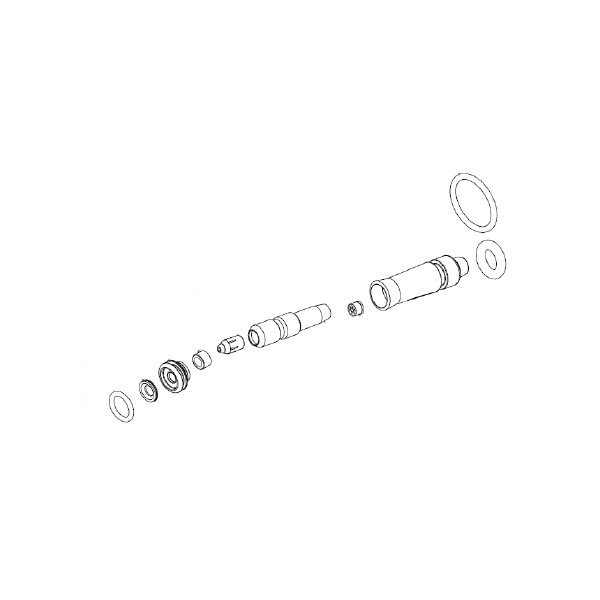 Komplet naprawczy - dysza obr. TURBO 255 bar 060