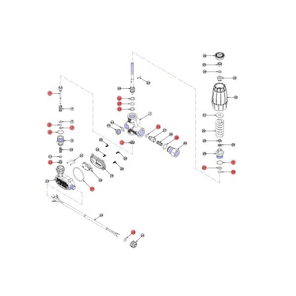 Komplet naprawczy - by pass VRT3 z elektrozaworem