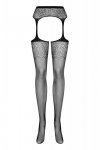 Seksowne garter stockings S207 Obsessive XL/XXL
