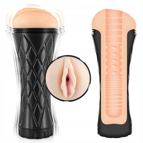 Real Cup wibrujący masturbator jak wagina