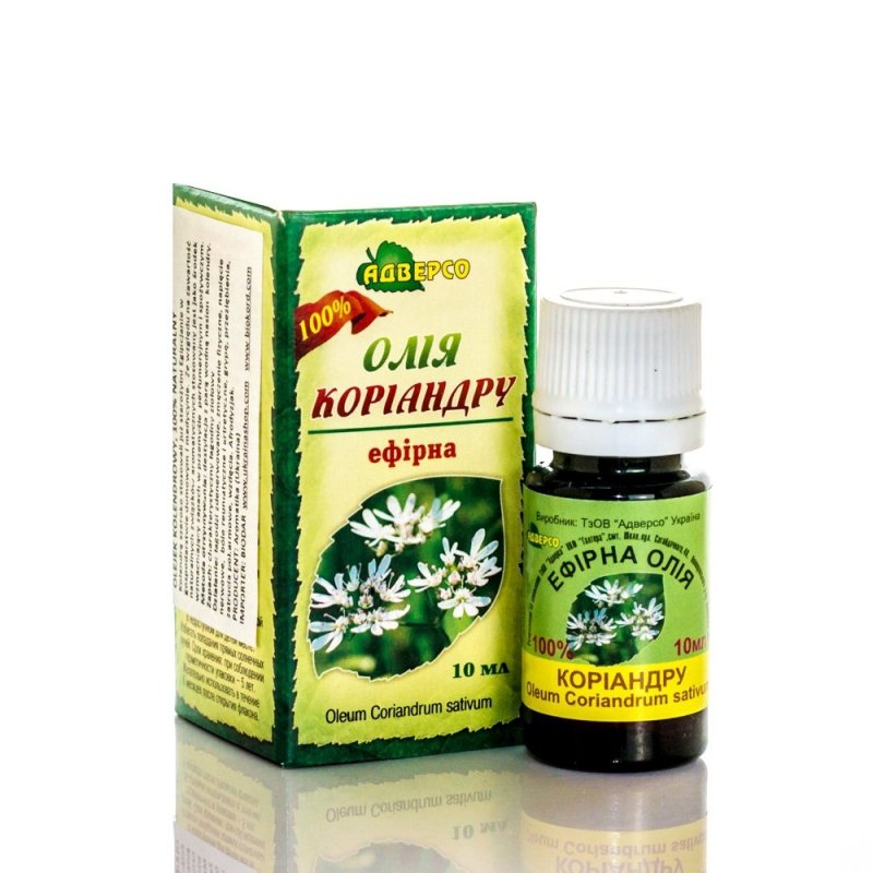 Olejek Kolendrowy, 100% Naturalny Adverso, 5 ml