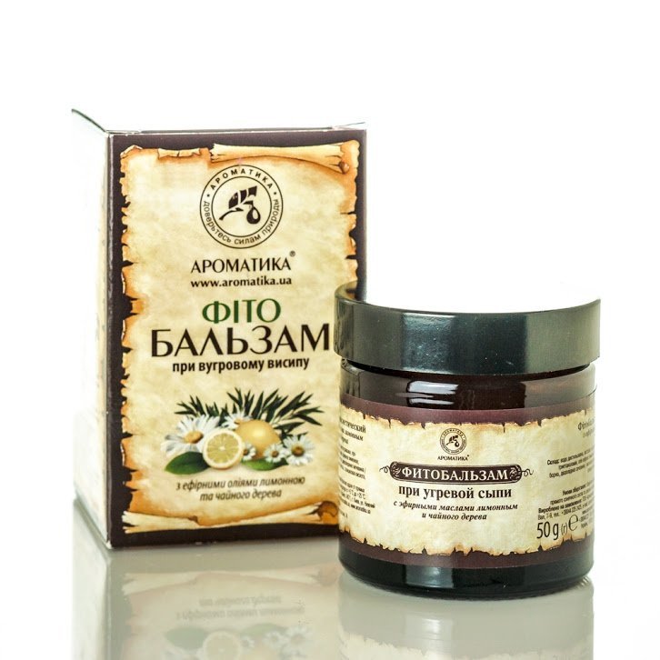 Balsam Ziołowy do Twarzy i Ciała Przeciwtrądzikowy, 50 g, Aromatika
