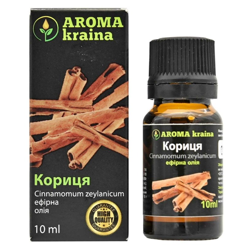 Olejek Eteryczny Cynamonowy, Naturalny, AROMA kraina, 10ml