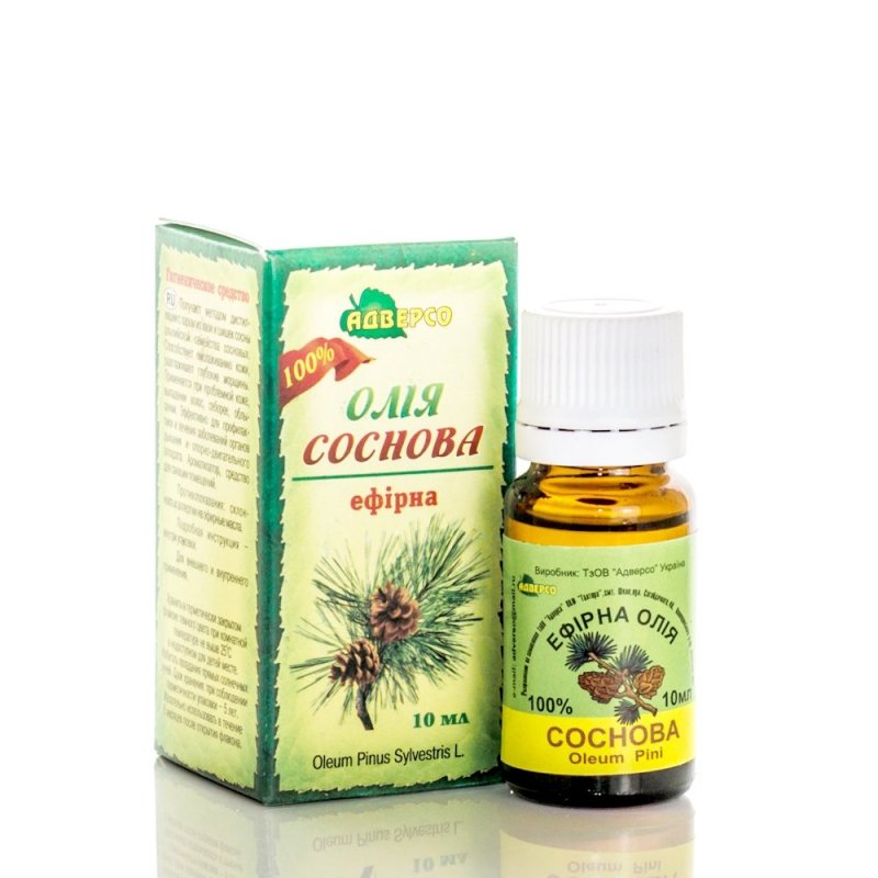 Olejek Sosnowy, 100% Naturalny Adverso, 10ml