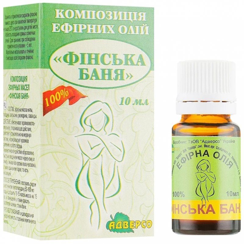 Kompozycja Olejków Eterycznych Fińska Sauna, 100% Naturalna