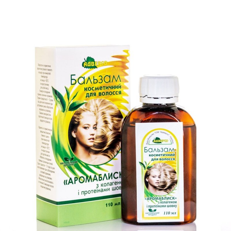 Olejek do Włosów z Kolagenem i Proteinami Jedwabiu, Advrso, 110 ml