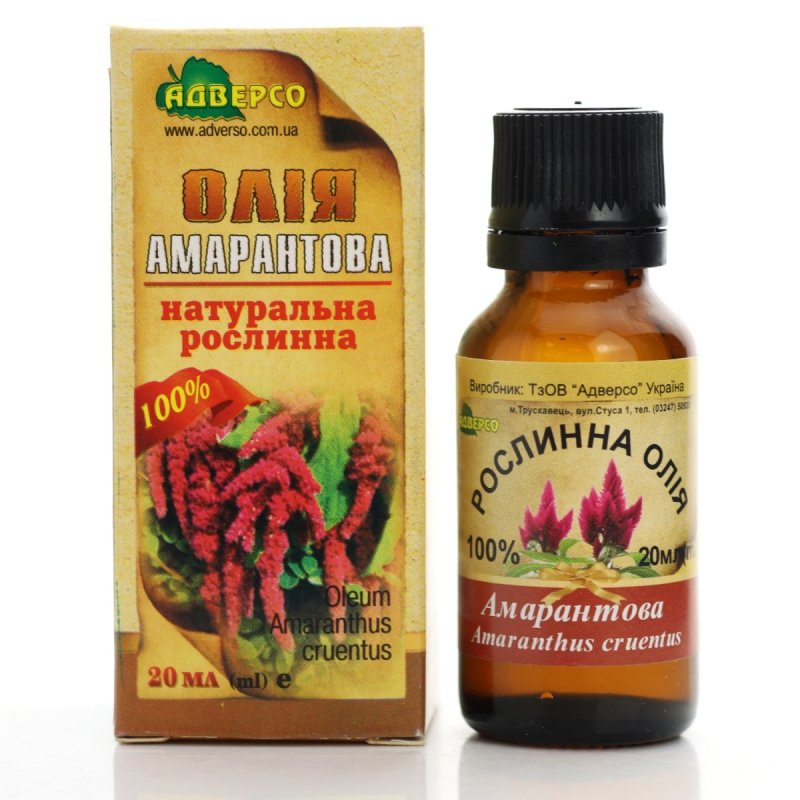 Olej Amarantusowy Adverso, 20 ml