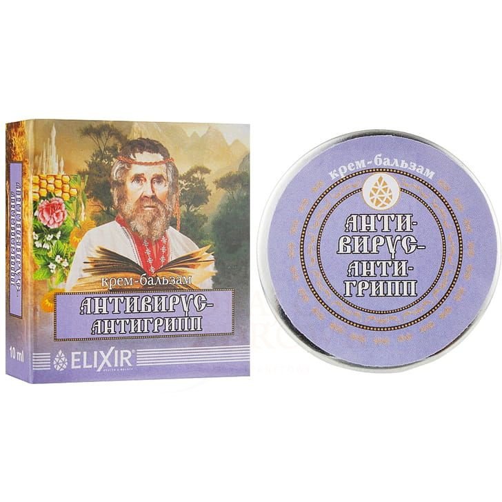 Krem-balsam na Przeziębienie &quot;Antivirus&quot;,  Elixir 10ml