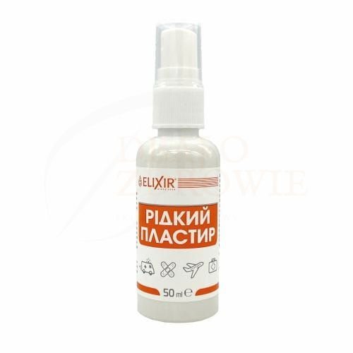 Opatrunek w sprayu &quot;Płynny Plaster&quot;, Elixir, 50ml