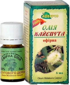Olejek Kajeputowy (Kajeput), 100% Naturalny Adverso, 5ml