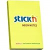 Bloczek STICK`N 76x51mm 100k żółty neon 21132