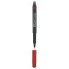 Foliopis z gumką OHP MULTIMARK F 0.6mm czerwony 151321 FABER-CASTELL