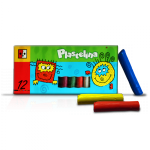 Plastelina 12kolorów JEDNOŚĆ
